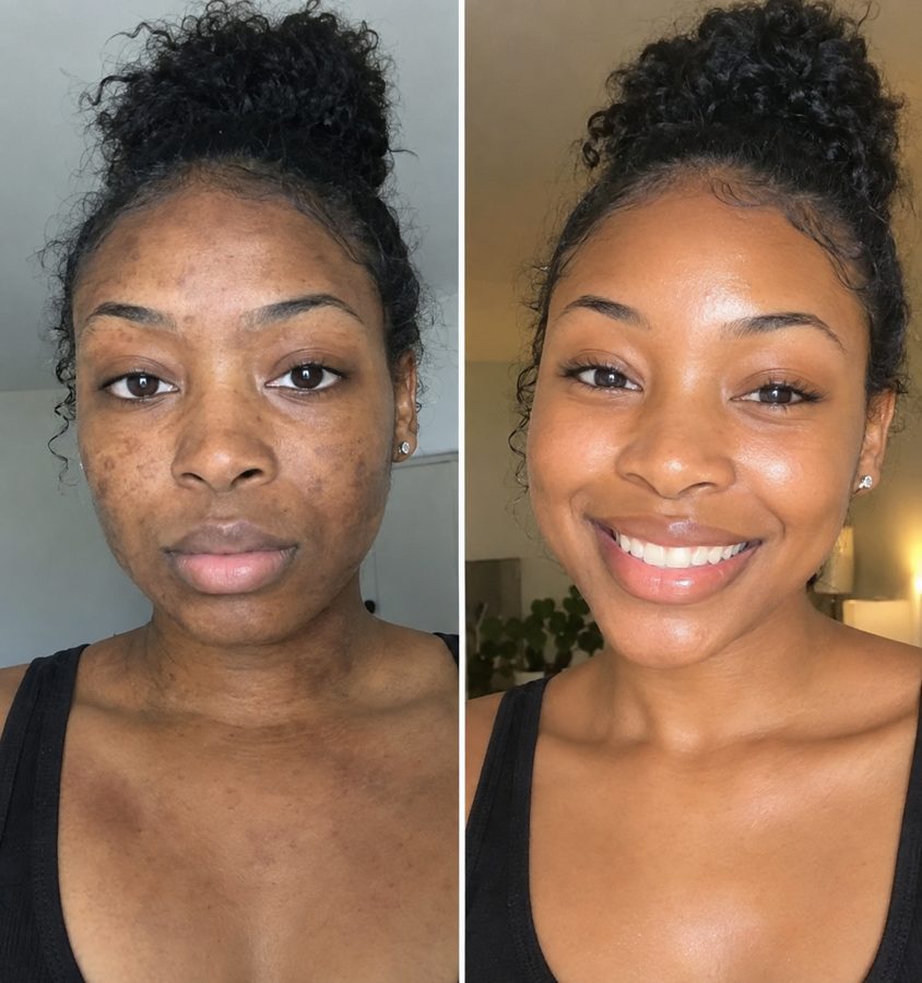Tara T. before and after results